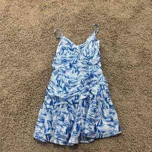 Hello Molly Blue and White Dress